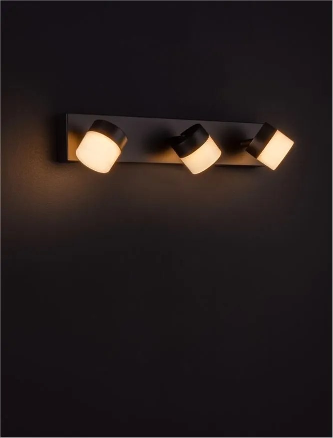 Aplica de perete baie cu 3 surse de lumina LED TEKO