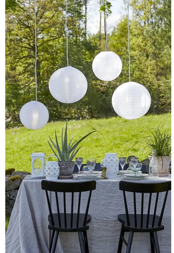 Felinar Star Trading Flame Lantern, înălțime 16 cm, alb