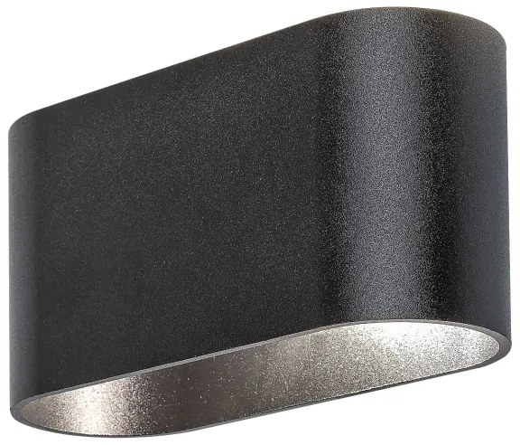 Aplică KAUNAS 1xG9/10W/230V neagră Rabalux 7023