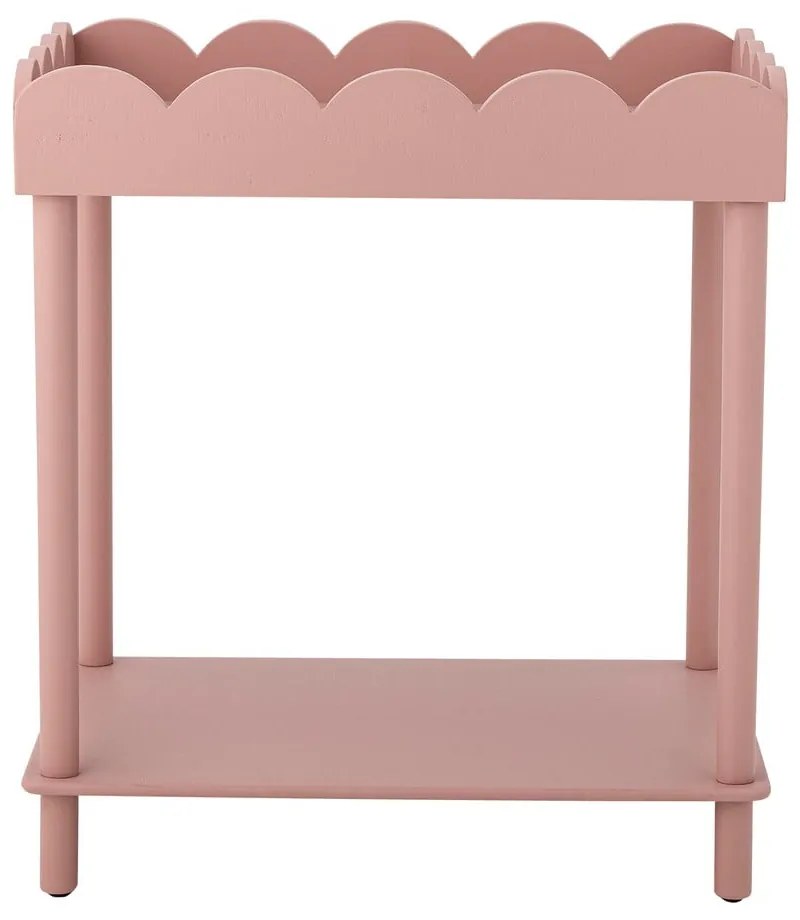 Masă consolă roz din lemn de pin 40x60 cm Isola – Bloomingville