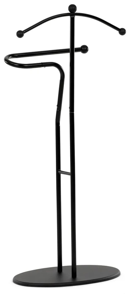 Servitor mut 83213 BK, metal, negru