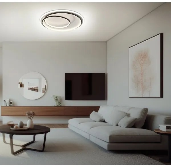 Brilagi - Plafonieră LED dimabilă FLARE LED/38W/230V 3000-6000K + telecomandă