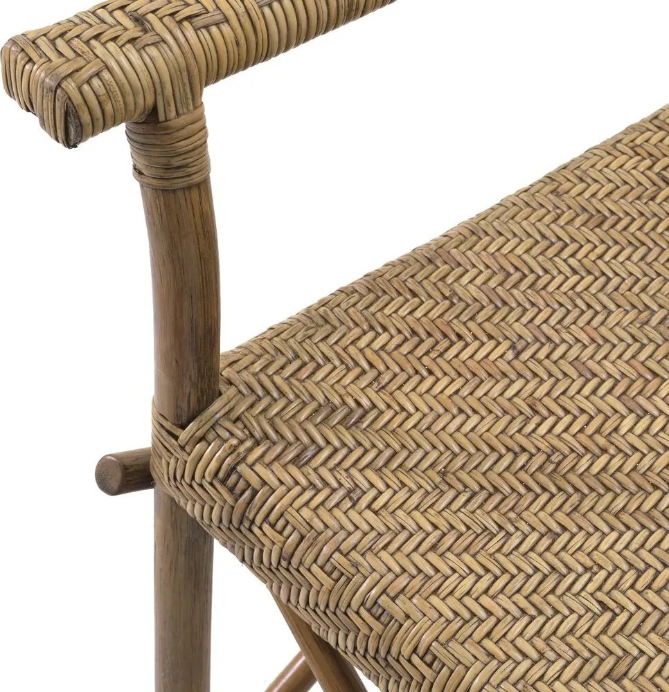 Scaun design clasic din rattan Johor, natur 114647 HZ