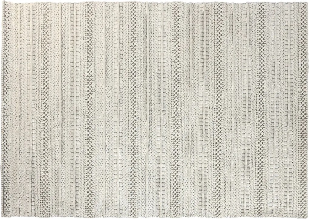 Covor natural din lână și fibră naturală, antiderapant, 140 x 200 cm, „Vouziers”