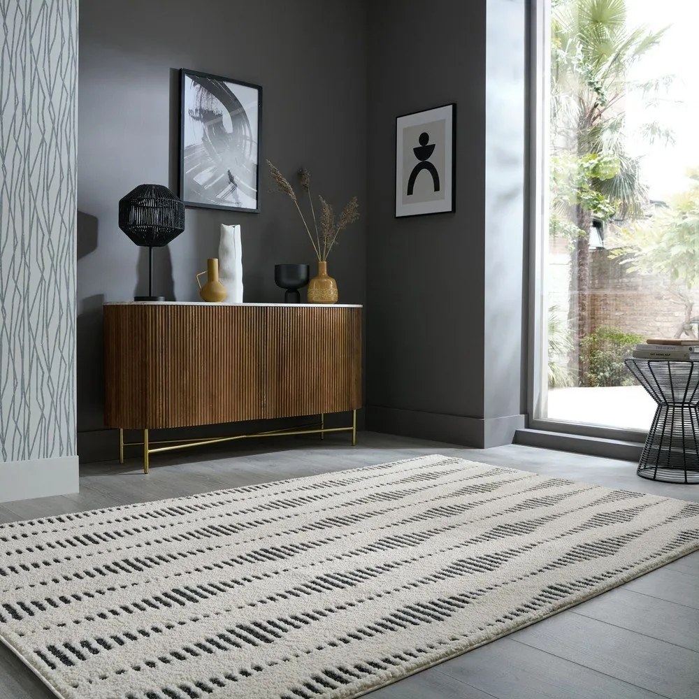 Covor crem 200x290 cm Knot – Flair Rugs