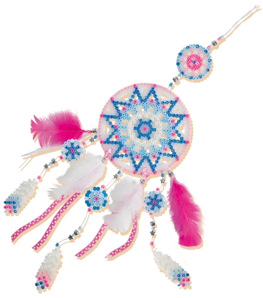 Set creativ Beedz - Margele de calcat Capcana de vise Glow in the Dark