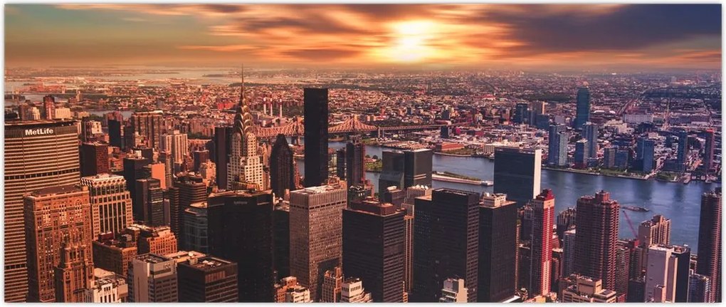 Tablou - Metropolă (120x50 cm)