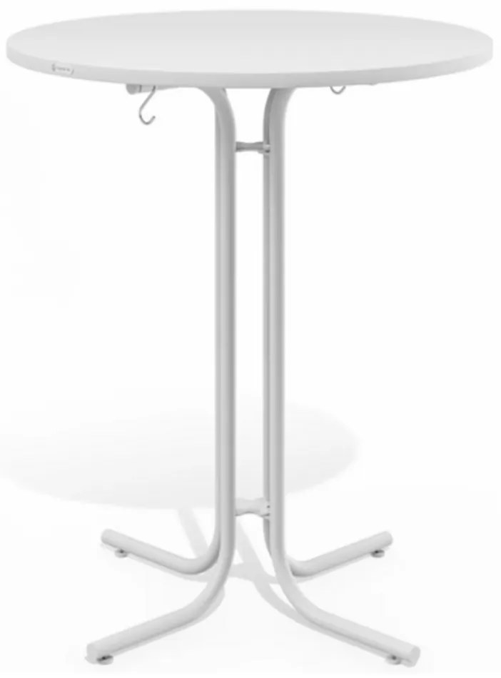 Masă de bar pliabilă RAUL 110x80cm, albă Casaria