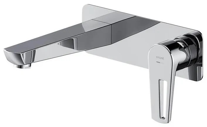 Baterie de cadă pentru instalare ascunsă Cersanit S951-357 MILLE crom lucios