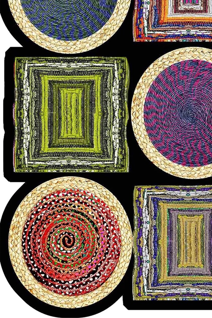 Covor, Hmnt959, 80x300 cm, Multicolor