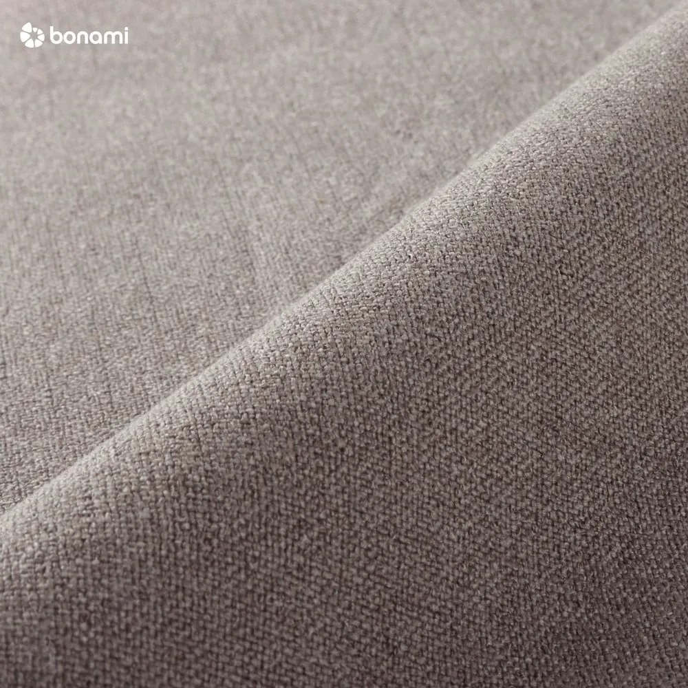 Pat matrimonial taupe tapițat fără somieră 180x200 cm Mattis – Meise Möbel