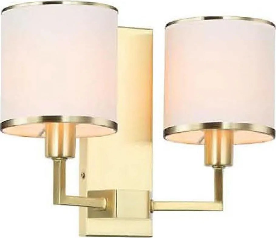 Open Design OR81503 - Aplica de perete CASA 2xE14/12W/230V alamă/crem