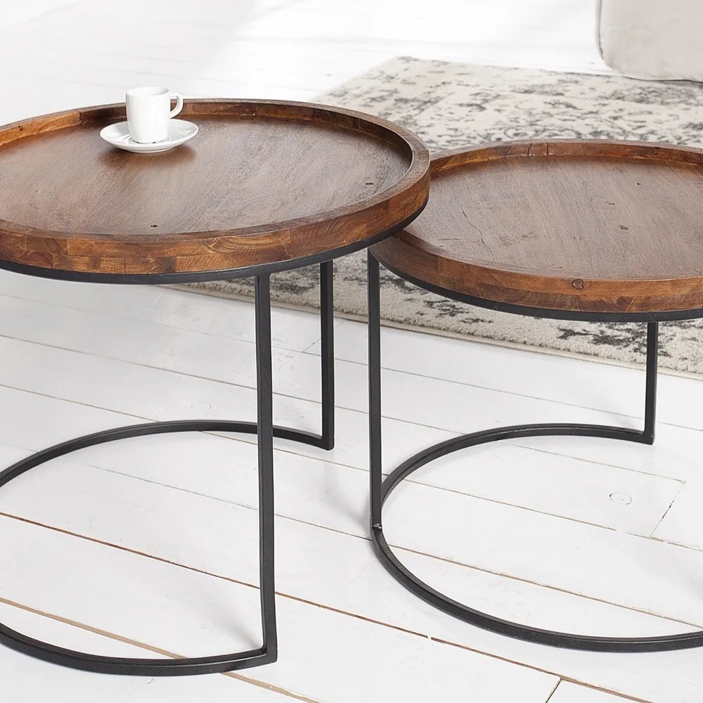 Set de 2 masute living elegante Blend II