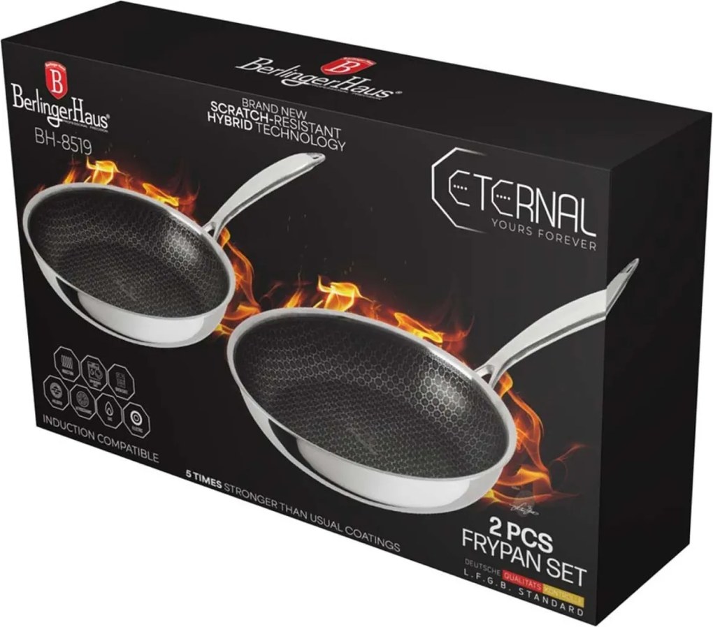 Set 2 tigai Eternal Collection Berlinger Haus BH 8519N