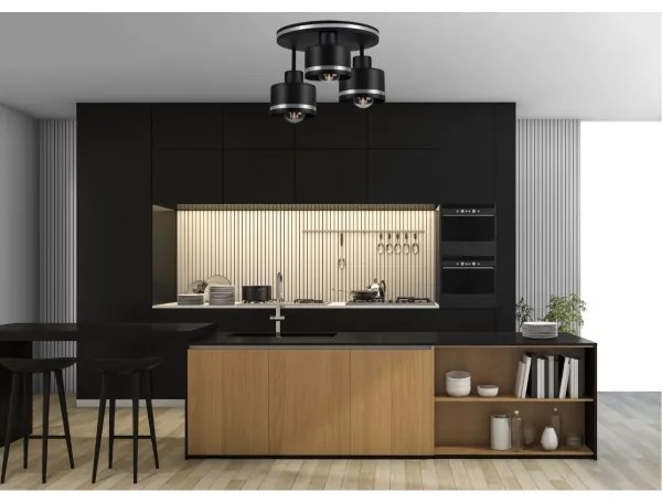 Lustră aplicată BODO SILVER 3xE27/60W/230V