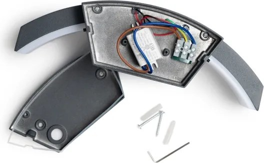 Aplică LED de exterior Brilagi ARCELO LED/8W/230V IP54