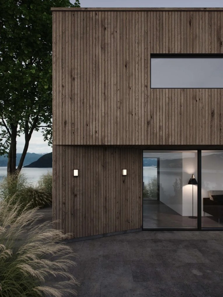Aplica LED perete exterior design modern Nestor 49041003 NL