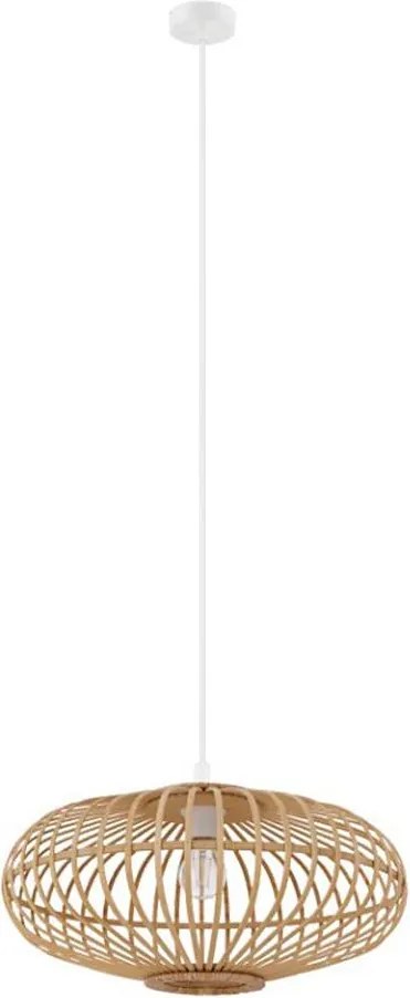 Eglo 55114 - Lustră LED pe cablu 1xE27/4W/230V maro