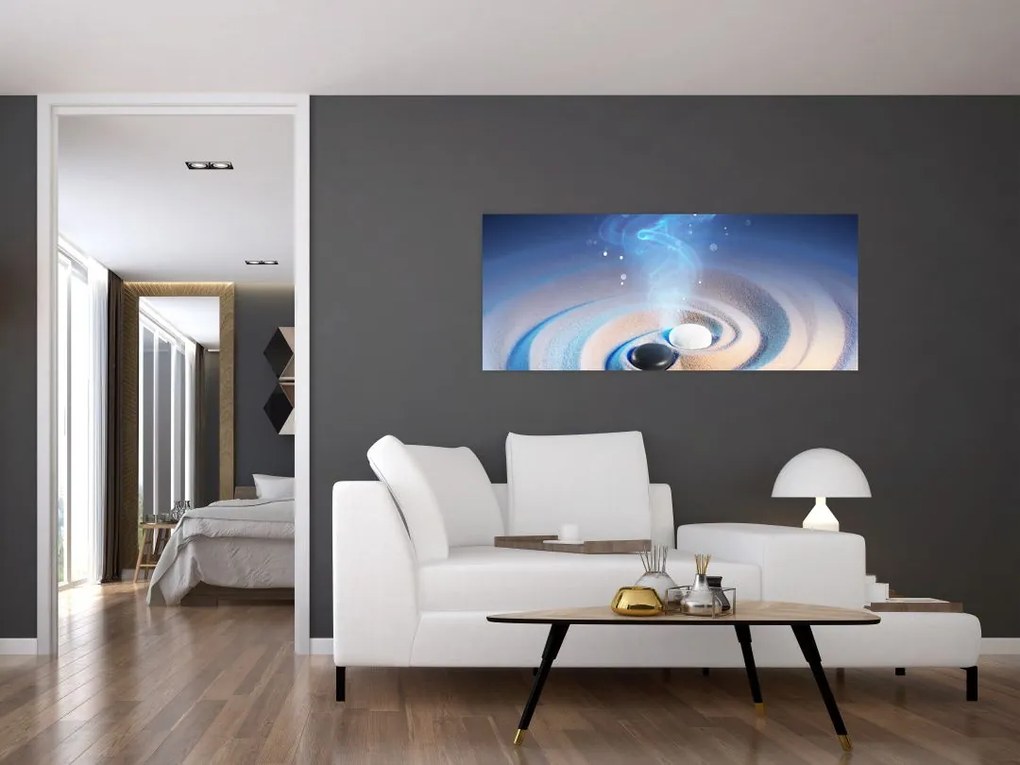 Tablou - Yin-yangul eteric (120x50 cm)