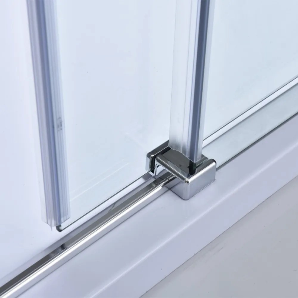 Cabină de duș asimetrică Bold-in 80x100 cm