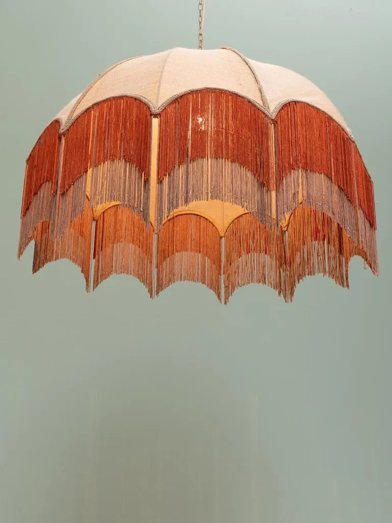 Lustră din metal și iută, ø91 cm, "Marigold"