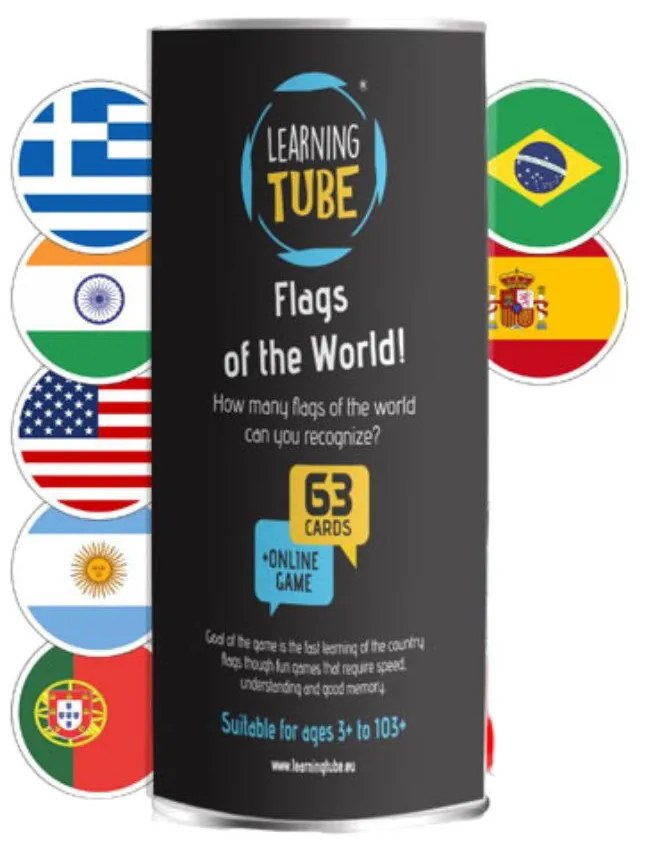 JOC LEARNING TUBE® - STEAGURILE LUMII - K-TOYZ (LT-008)