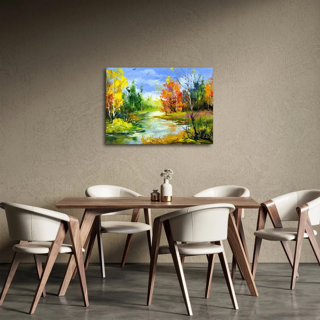 Tablou - Peisaj - pictură (70x50 cm)