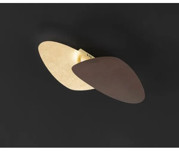 Plafonieră LED BELANA LED/12,5W/230V 3000K aurie Wofi 9551.02.15.9420