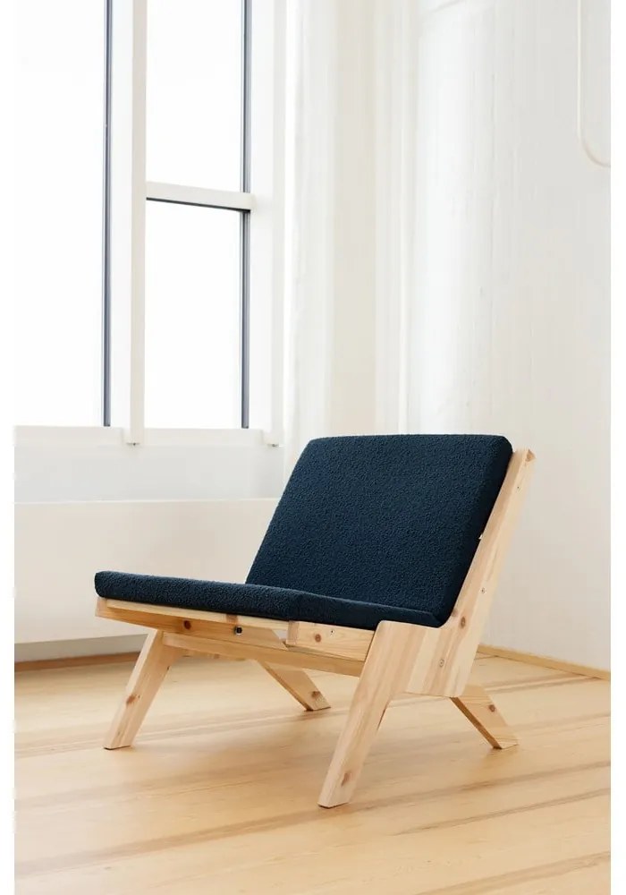 Fotoliu albastru închis Sway – Karup Design