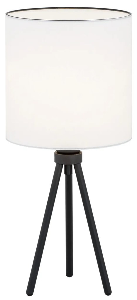 Lampa de masa cu trepied design elegant HILARY alba