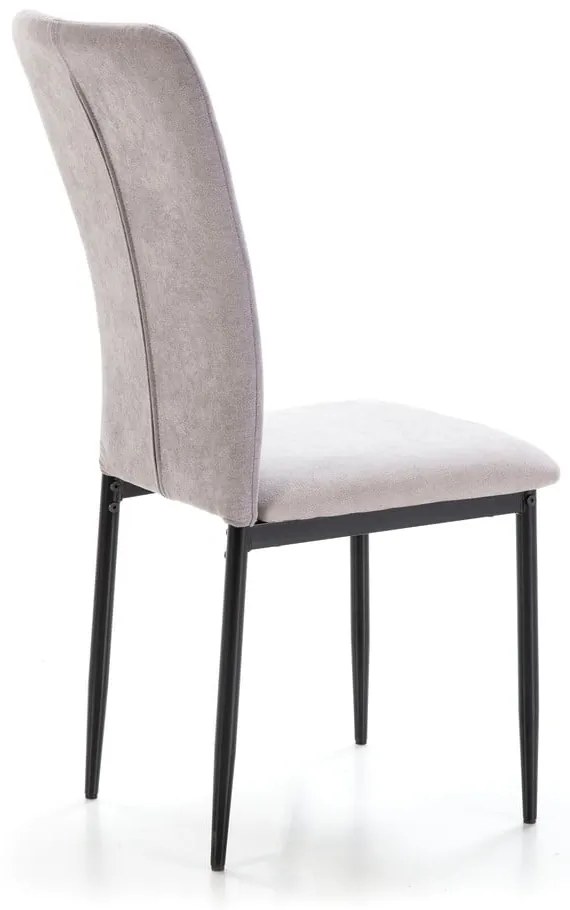 Scaune de dining gri-deschis 4 buc. Holly – Marckeric