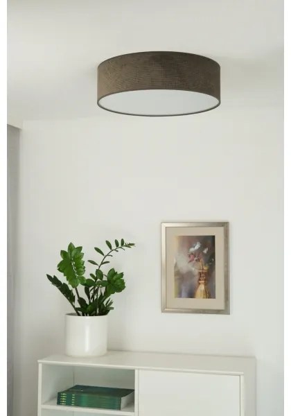 Duolla - Plafonieră LED CORTINA 26W 230V pr. 45 cm 4000K maro