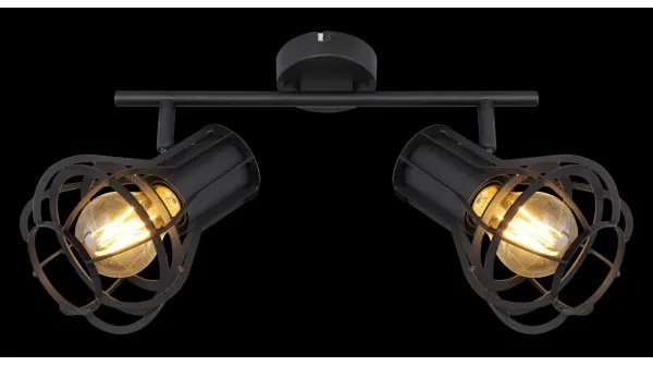 Globo 15388-2 - Lampă spot CLASTRA 2xE27/40W/230V