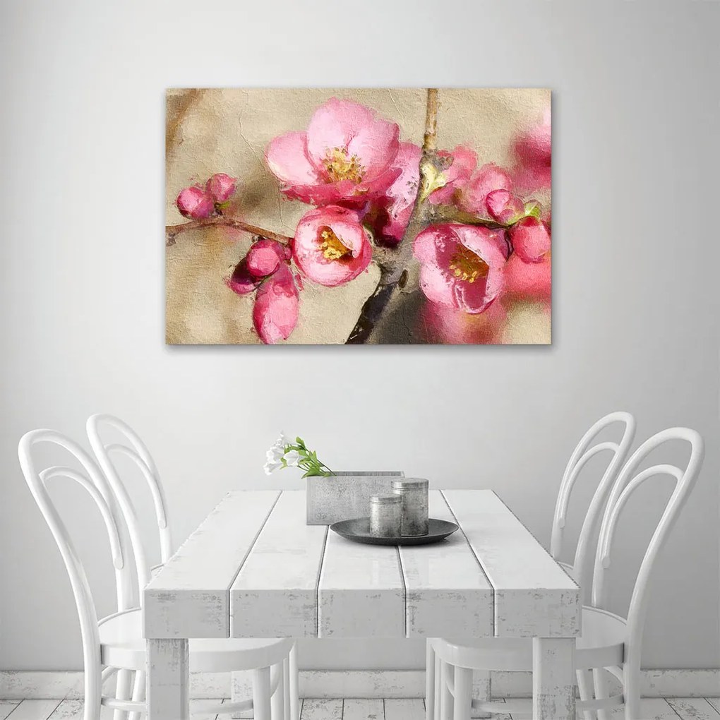 Tablou Canvas - Flori de mar 80 x 125 cm