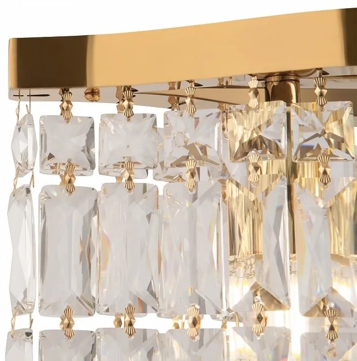 Lustra suspendata eleganta design modern Dune auriu