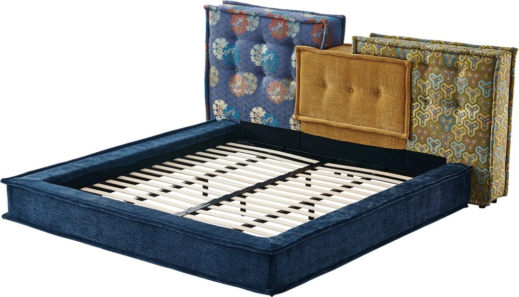 Pat dormitor dumonde, tapitat Odyssey 180x200 cm