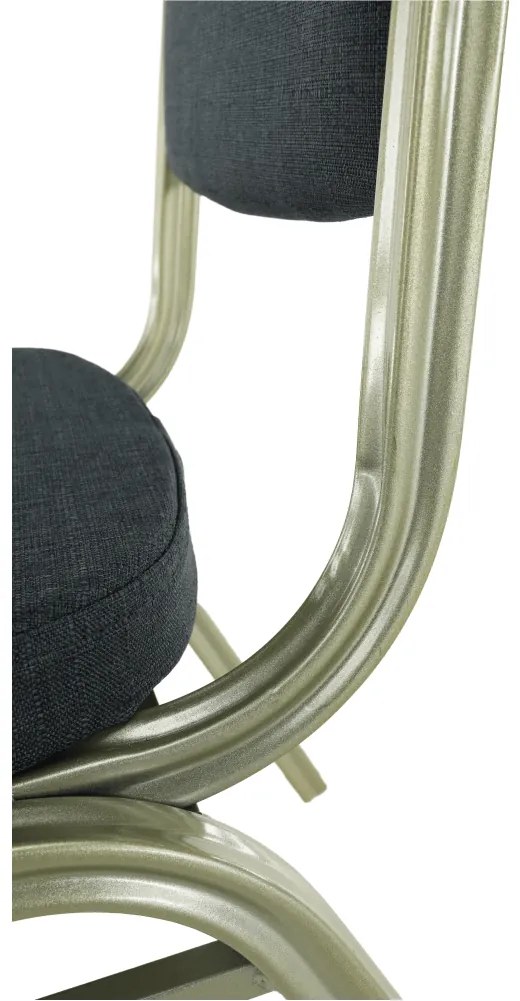 Scaun, gri/champagne, ZINA 2 NEW