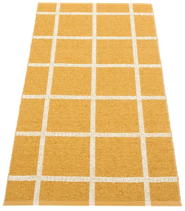 Covor tip traversă pentru interior și exterior galben ocru 70x150 cm Ada Ochre – Pappelina