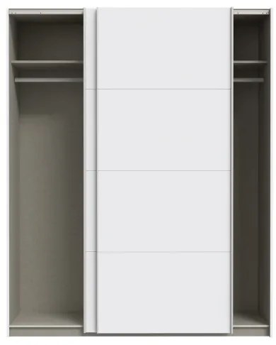 Dulap pentru haine KARO 170x210 cm, alb