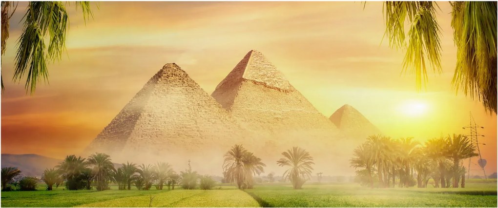 Tablou - Piramide (120x50 cm)