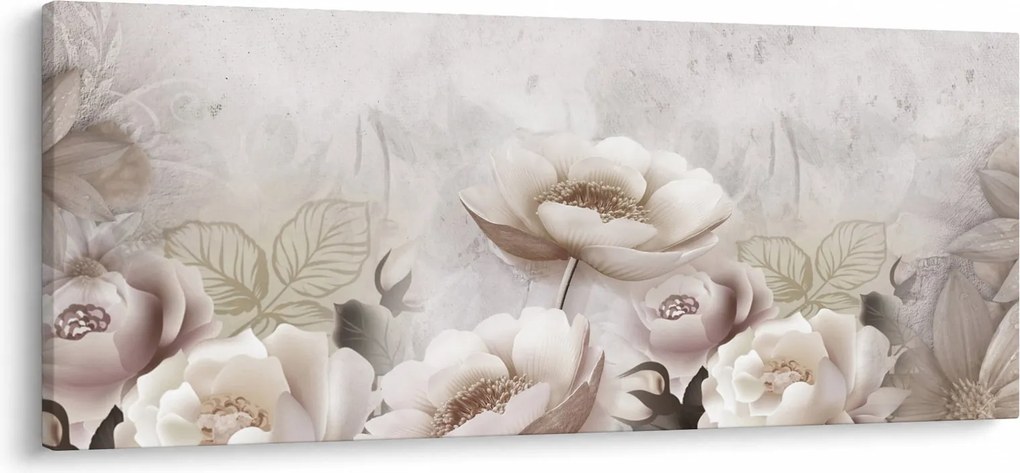 Tablou - Tufe roz (120x50 cm)