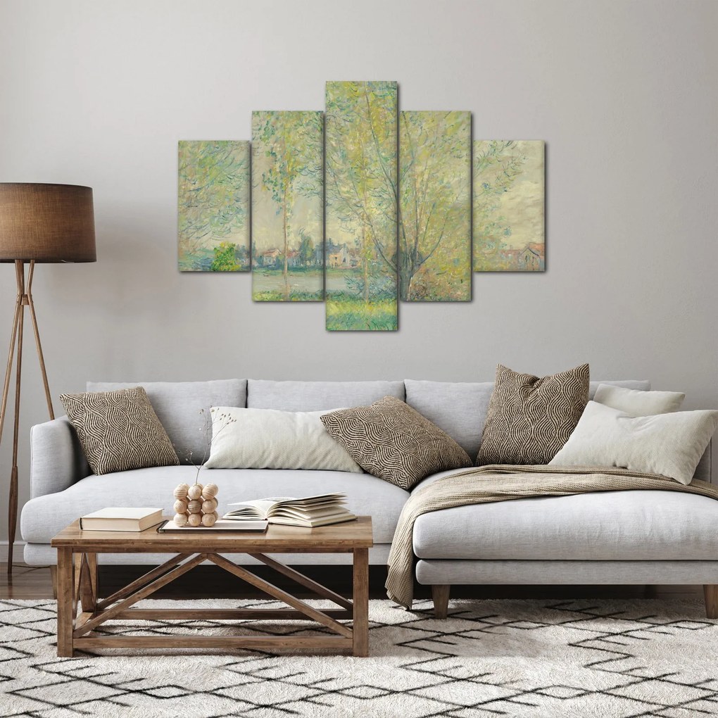 Tablou - Claude Monet, The Willows, reproducere (150x105 cm)