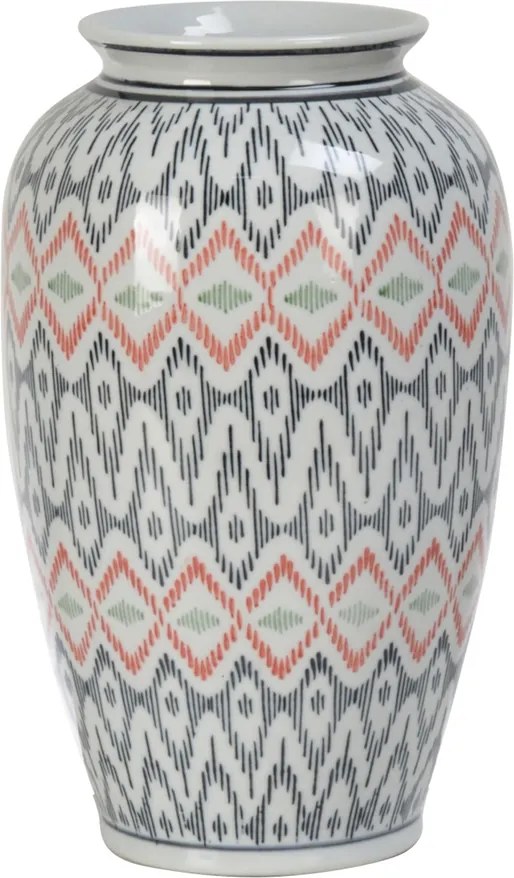 Vaza portelan multicolor Congo Ø 17 cm x 27 h