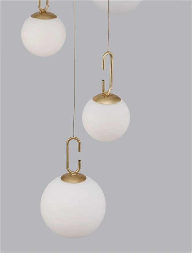 Lustra LED moderna cu 5 Pendule design elegant HOOK