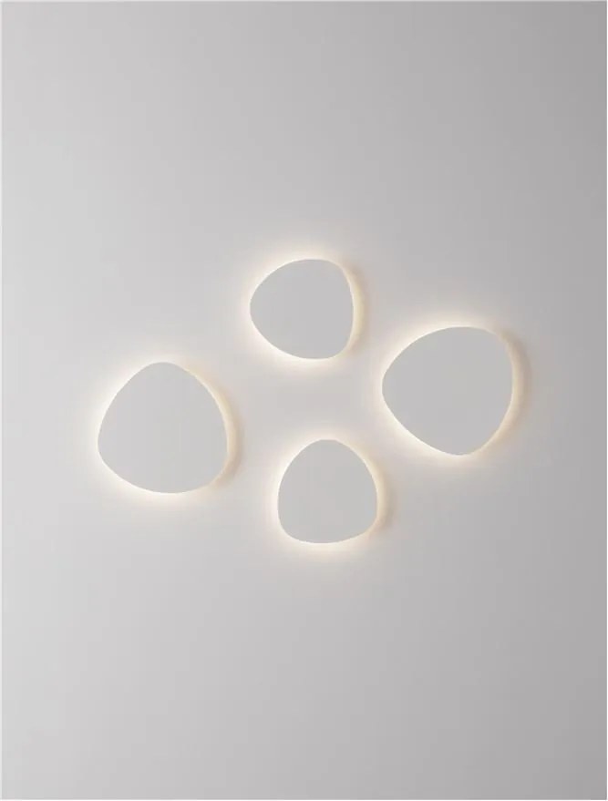 Aplica de perete LED design modern ambiental Atena L