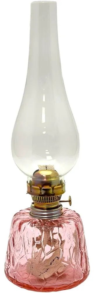 Lampă cu gaz lampant POLY 38 cm roz