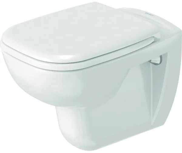 Duravit 25350900002 - Vas WC suspendat D-CODE, ceramică, finisaj alb lucios