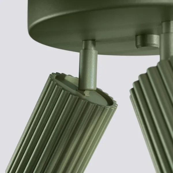 Brilagi - Spot LED CRESTO 3x GU10/10W/230V verde