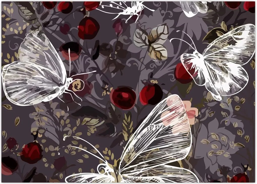 Tablou - Fluture (70x50 cm)