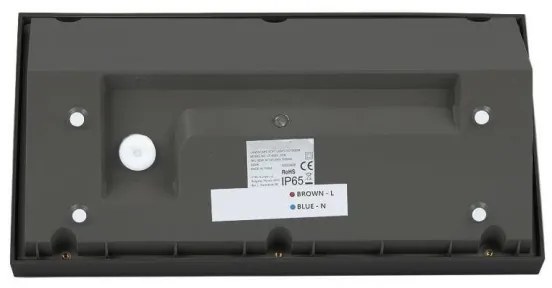 Aplică LED de exterior LED/20W/230V 3000K IP65 negru